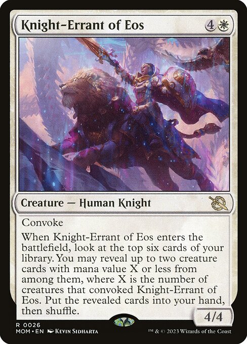 Knight-Errant of Eos (26) [March of the Machine]