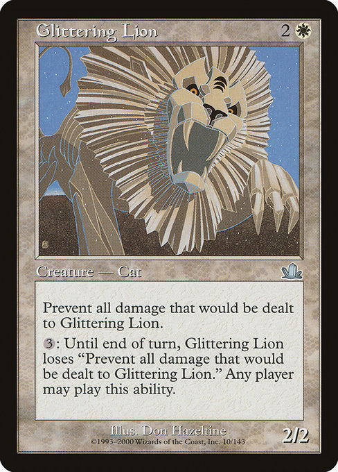 Glittering Lion (10) [Prophecy]