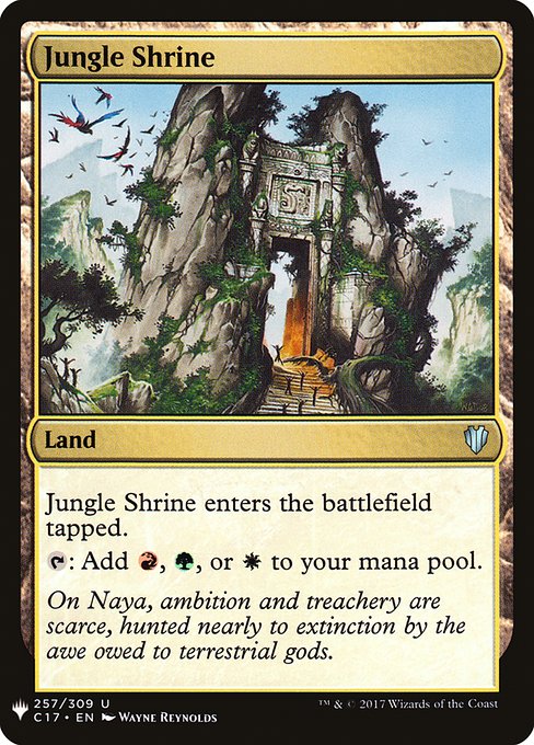 Jungle Shrine (C17-257) [The List]