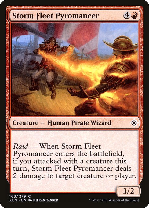 Storm Fleet Pyromancer (163) [Ixalan]