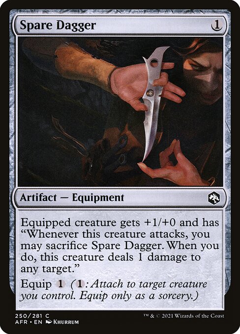 Spare Dagger (250) [Adventures in the Forgotten Realms]