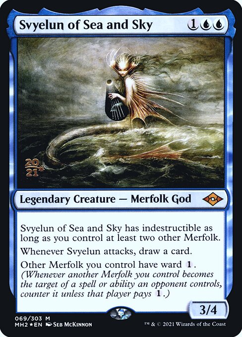 Svyelun of Sea and Sky (69s) [Modern Horizons 2 Promos]