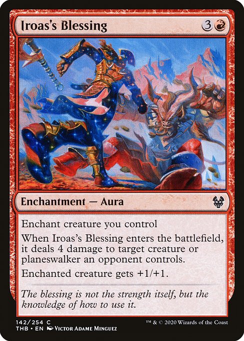 Iroas's Blessing (142) [Theros Beyond Death]