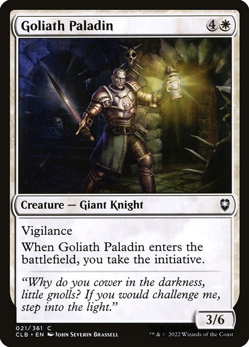 Goliath Paladin (21) [Commander Legends: Battle for Baldur's Gate]