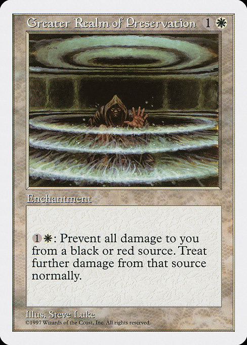 Greater Realm of Preservation (31) [Fifth Edition]