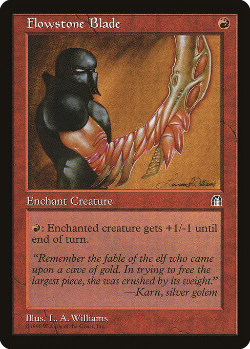 Flowstone Blade (83) [Stronghold]