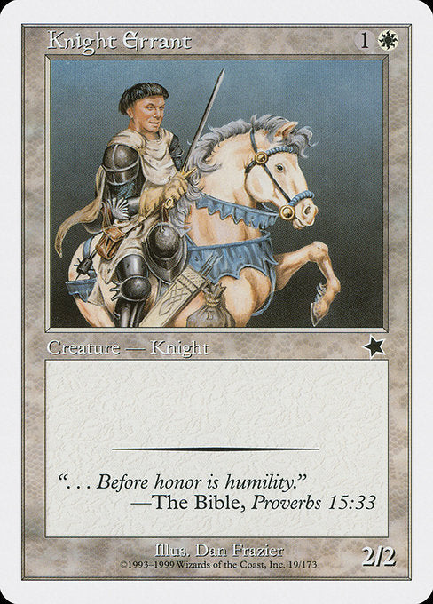 Knight Errant (19) [Starter 1999]