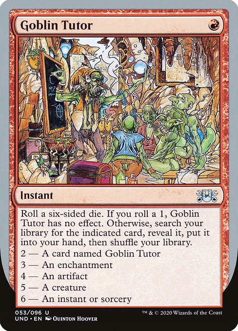 Goblin Tutor (53) [Unsanctioned]