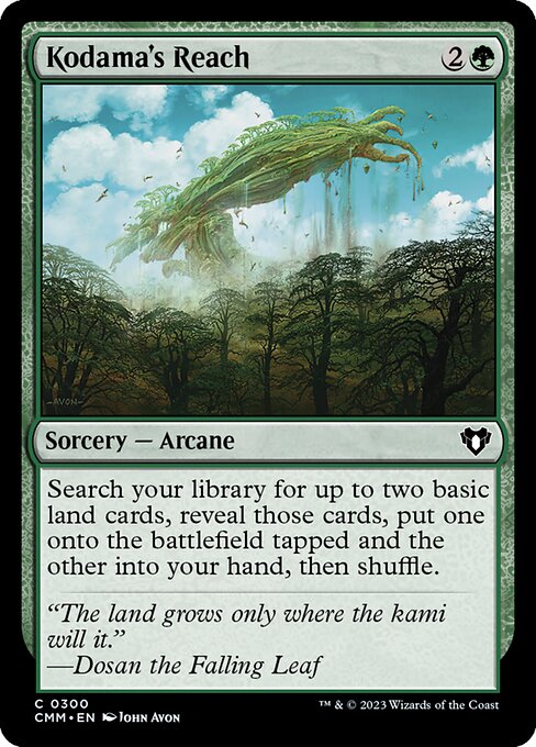 Kodama's Reach (300) [Commander Masters]