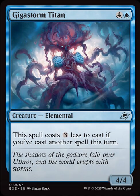 Gigastorm Titan (57) [Edge of Eternities]