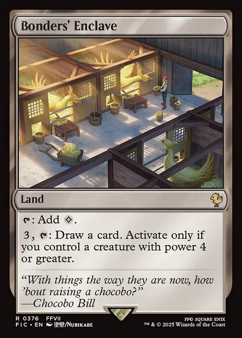 Bonders' Enclave (376) [Final Fantasy Commander]