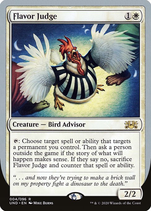 Flavor Judge (4) [Unsanctioned]