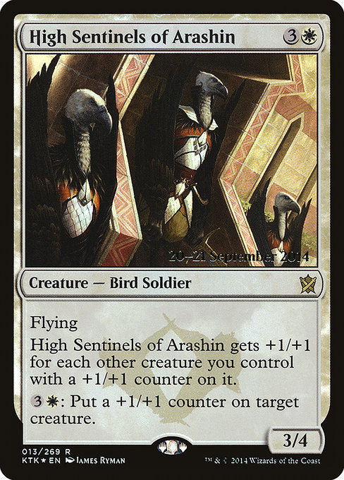 High Sentinels of Arashin (13s) [Khans of Tarkir Promos]