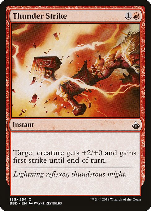 Thunder Strike (185) [Battlebond]
