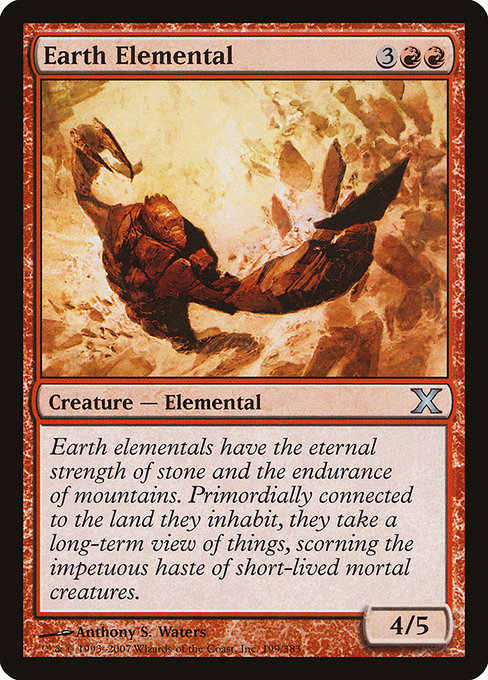 Earth Elemental (199) [Tenth Edition]