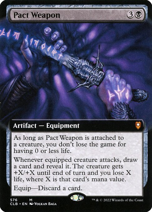 Pact Weapon (576) [Commander Legends: Battle for Baldur's Gate] [Extended Art]