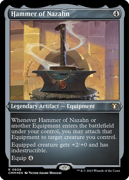 Hammer of Nazahn (606) [Commander Masters]