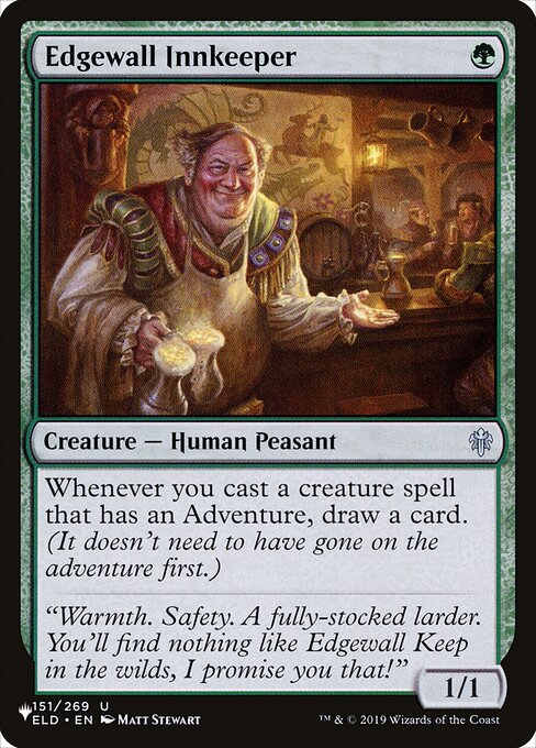 Edgewall Innkeeper (ELD-151) [The List]