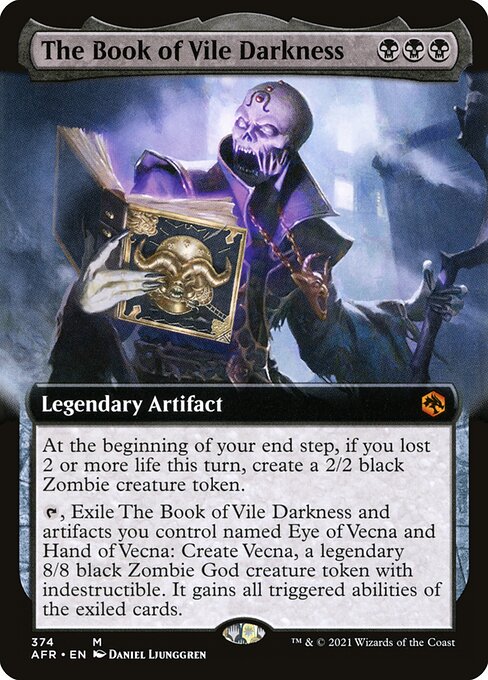The Book of Vile Darkness (374) [Adventures in the Forgotten Realms] [Extended Art]