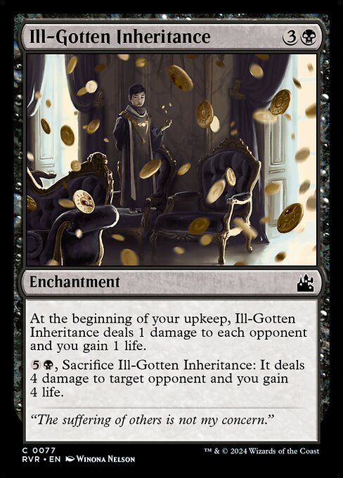 Ill-Gotten Inheritance (77) [Ravnica Remastered]