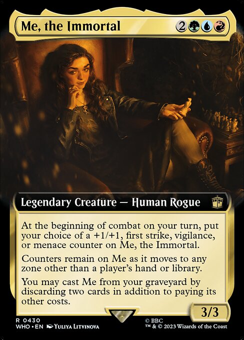 Me, the Immortal (430) [Doctor Who] [Extended Art]