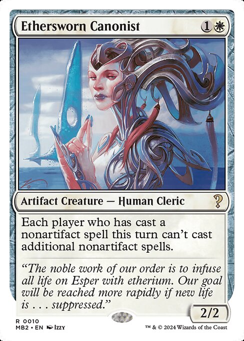 Ethersworn Canonist (10) [Mystery Booster 2]