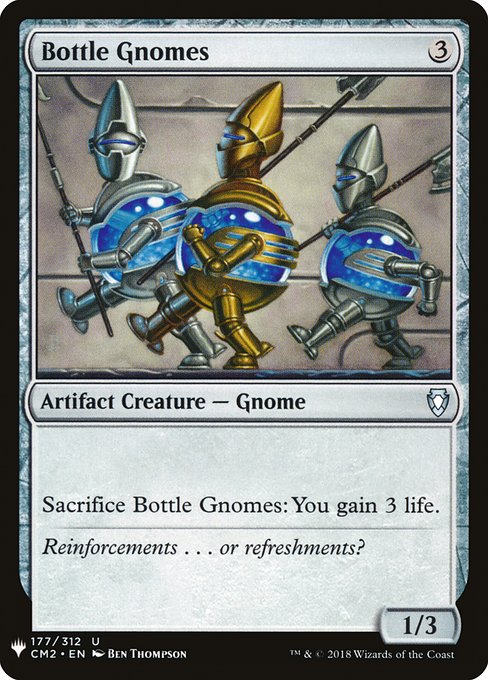 Bottle Gnomes (CM2-177) [The List]