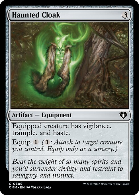 Haunted Cloak (389) [Commander Masters]