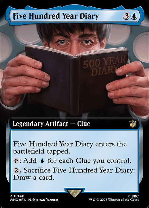 Five Hundred Year Diary (948) [Doctor Who] [Extended Art]