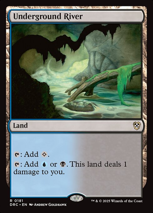 Underground River (181) [Aetherdrift Commander]