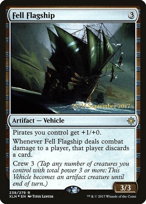 Fell Flagship (238s) [Ixalan Promos]