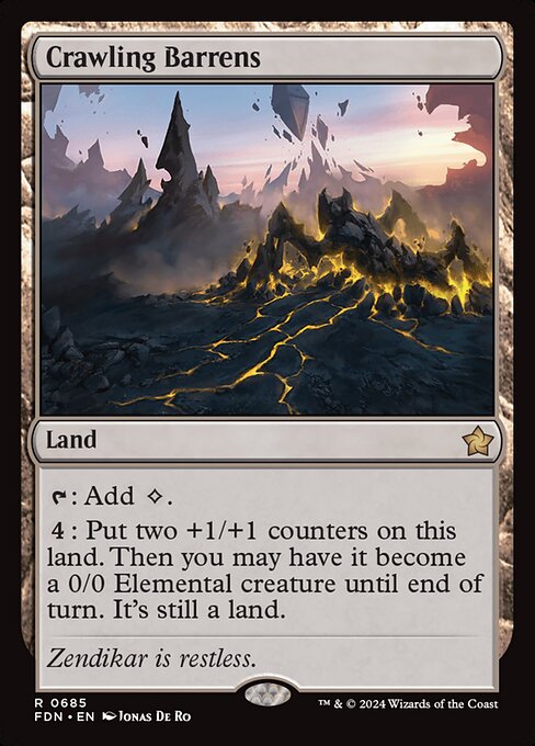 Crawling Barrens (685) [Foundations]