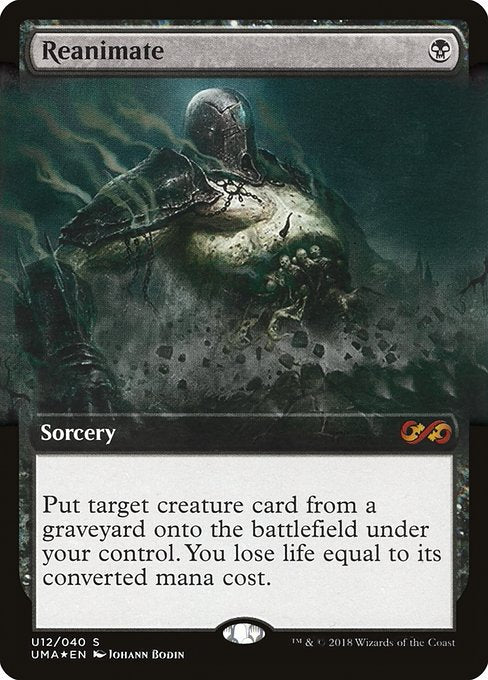 Reanimate (U12) [Ultimate Box Topper] [Extended Art]