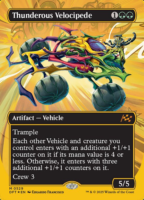 Thunderous Velocipede (529) [Aetherdrift]
