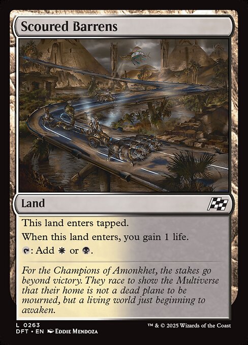 Scoured Barrens (263) [Aetherdrift]