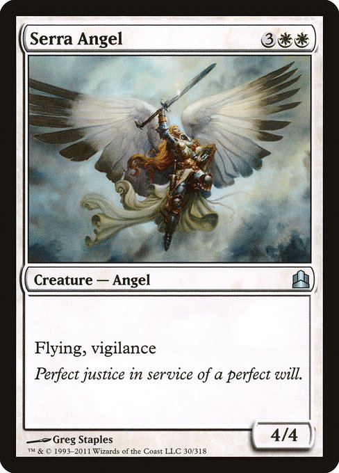 Serra Angel (30) [Commander 2011]