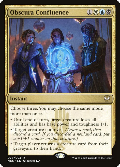 Obscura Confluence (76) [New Capenna Commander]