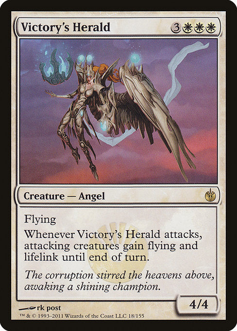Victory's Herald (18) [Mirrodin Besieged]