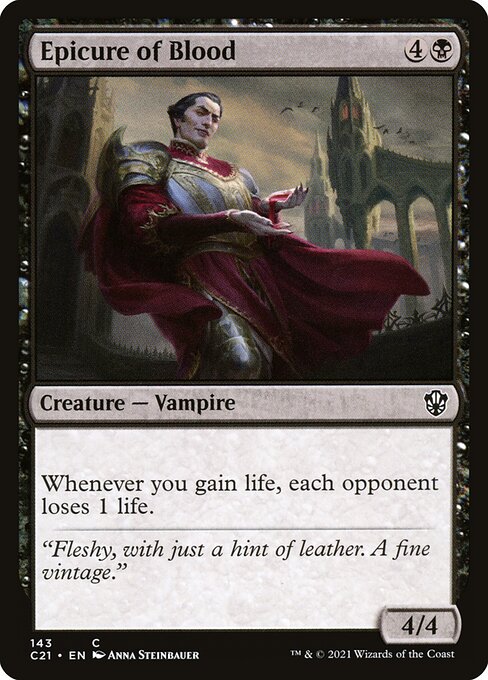 Epicure of Blood (143) [Commander 2021]