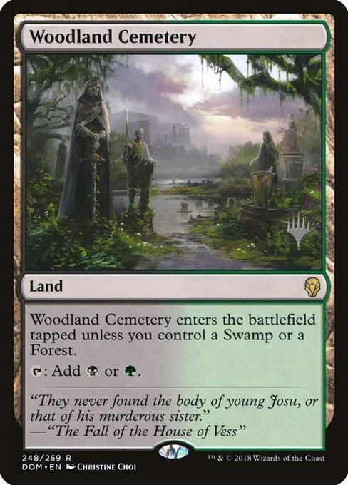Woodland Cemetery (248p) [Dominaria Promos]