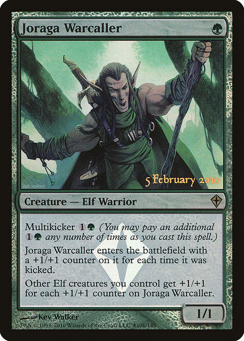 Joraga Warcaller (106★) [Worldwake Promos]