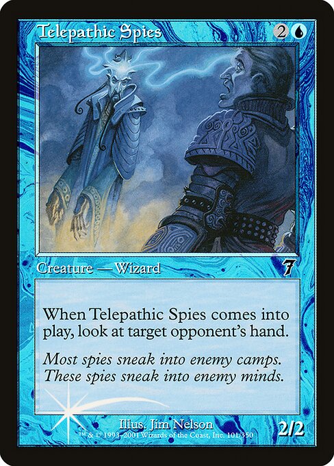 Telepathic Spies (101★) [Seventh Edition]