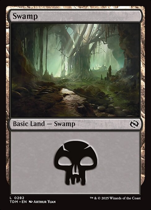 Swamp (282) [Tarkir: Dragonstorm]