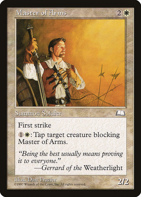 Master of Arms (20) [Weatherlight]