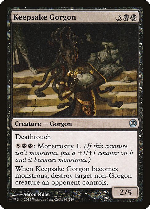 Keepsake Gorgon (93) [Theros]
