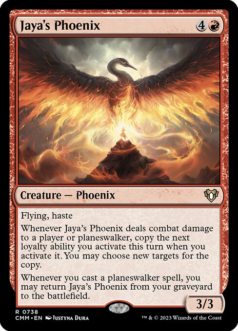 Jaya's Phoenix (738) [Commander Masters]