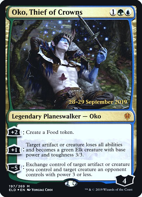 Oko, Thief of Crowns (197s) [Throne of Eldraine Promos]