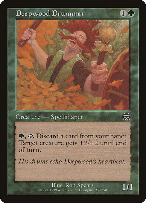 Deepwood Drummer (239) [Mercadian Masques]