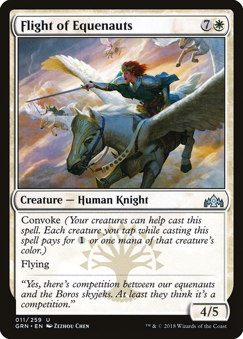 Flight of Equenauts (11) [Guilds of Ravnica]