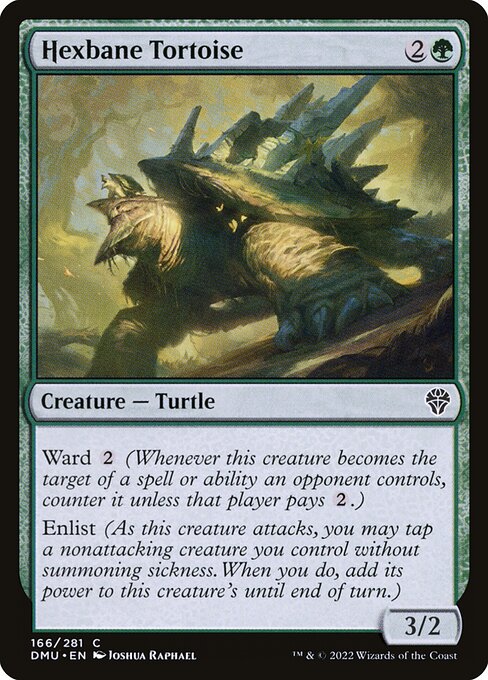 Hexbane Tortoise (166) [Dominaria United]